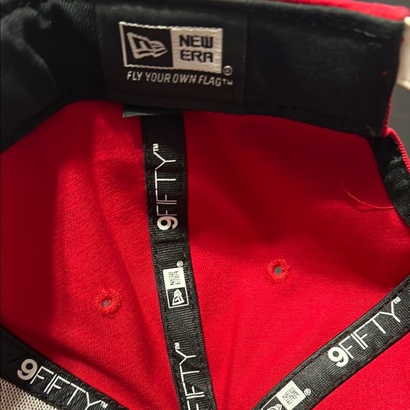 49ers Vibrant Red New Era Cap - Picture 6 of 8